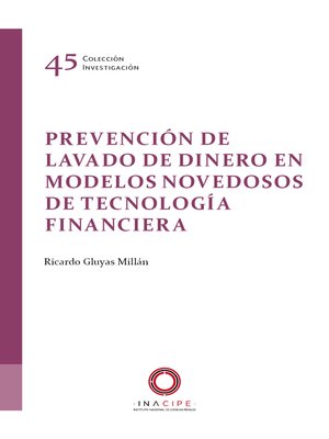 cover image of Prevención de lavado de dinero en modelos novedosos de tecnología financiera